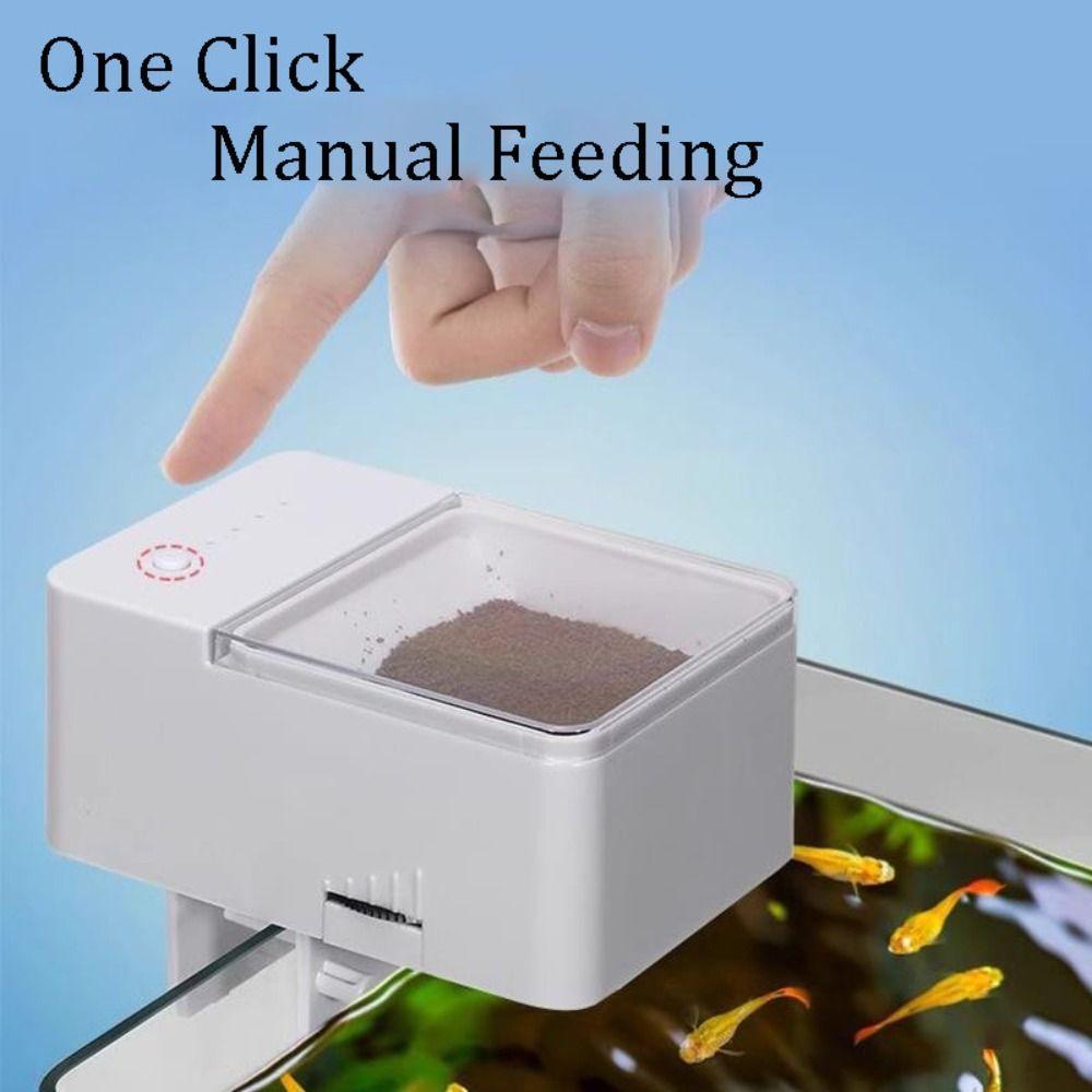 Large Capacity Automatic Fishes Feeder 50/150//250g Goldfish Auto Feeder  Fish Tank Accessories