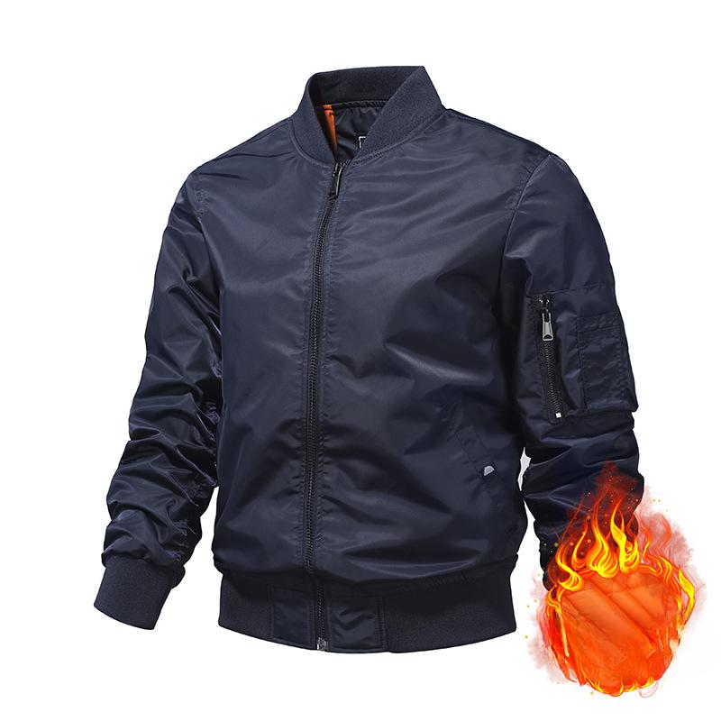 Embroidered Coat with Cotton Air Force Coat Ma1 Bomber Jacket Men's Flight Jacket