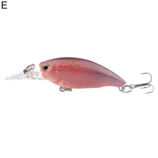 6.5cm/5.5g Fishing Lure Bait UV Printed Fishing Universal Lures Spinning Saltwater Sea Bass Bait Fishing Supplies
