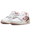 Jordan Legacy 312 Abrasion Resistant Slip Resistant Low top Vintage Basketball Shoes Women's White Pink FQ7827-116(Team181-)