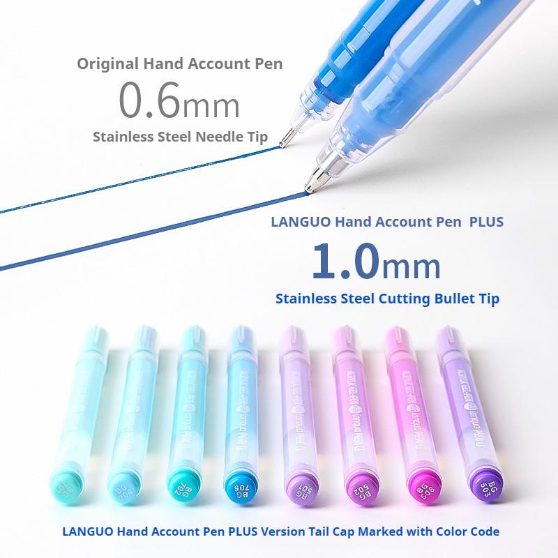 LANGUO 90/72/54/36 Colors Acrylic Painting Gel Pen Set 1.0mm Student Graffiti Handbook Pen Art Drawing Marker Pens Stationery