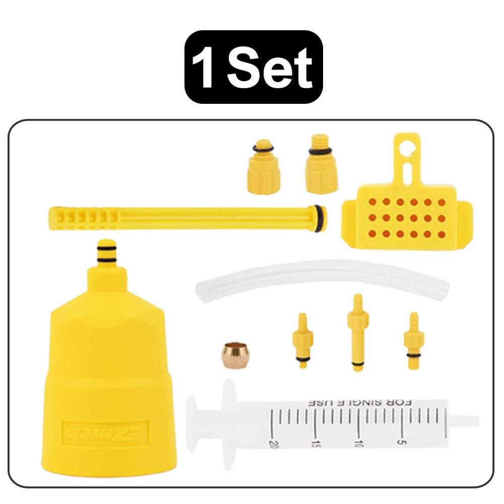 

Bicycle Bike Brake Fluid Change Oil Filling Tool Injector Bleed Kit for Mountain Road Cycling Hydraulic Disc Maintenance Brakes 1 Set