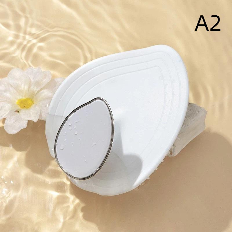 1Pcs Home Hair Washing Tool Leaf Hair Wash Massage Brush Scalp Cleansing Massage Shampoo Comb Hair Brush