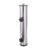 Multiuse Parasol Base Stand Bracket Sleeve Tube for Patios Umbrella Holder with Secure Screw Gaskets Design Easy Install