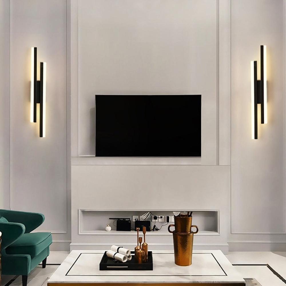 Drátěné LED nástěnné svítidlo Moderní minimalistické nástěnné svítidlo Žehlička Akryl Ložnice Obývací pokoj Chodba Schodiště Svítidla Skandinávský styl