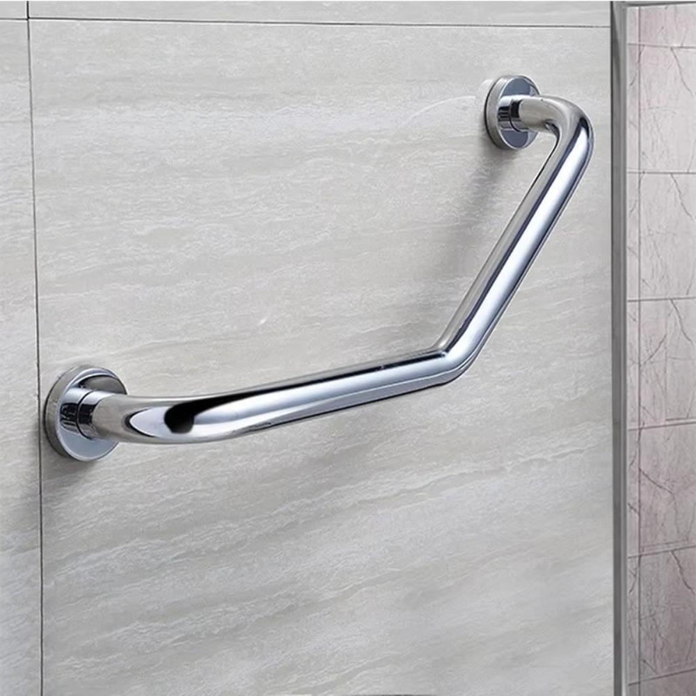 Stainless Steel Bathroom Balance Bars Thicken Safety Grab Bars Grab Rail  Mobility Aid