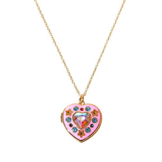 Charming Exquisite Photo Frame Necklace Copper 1 Pc