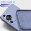 For Cover Huawei P60 Case For Huawei P60 P 60 Capa Purple Back Liquid Silicone Shockproof TPU Soft Case Huawei P60 Pro Fundas