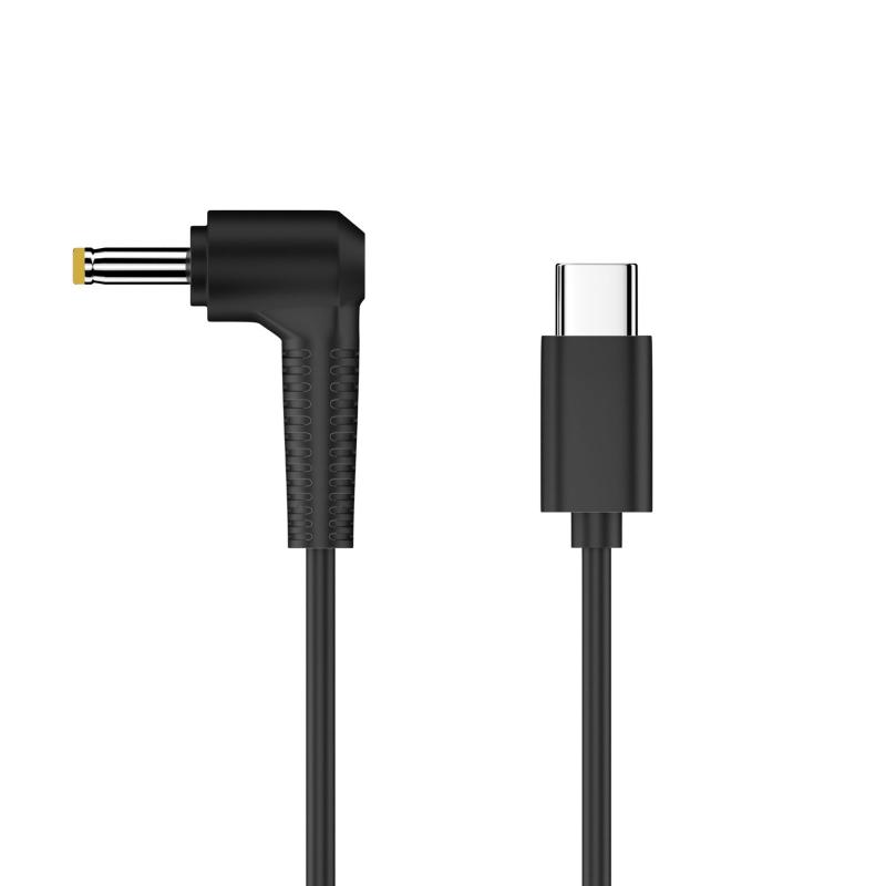 150cm USB C Type-C PD Male to 9V 12V 15V 20V 5.5x2.1 5.5x2.5mm 3.0x1.1 3.5x1.35mm 4.0x1.7mm 4.8x1.7mm Power Supply Adapter Cable