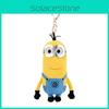 Adorable Minion Tim Bear Plush Keychain Cute Collectible Character Doll Keychain