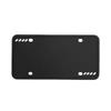 1Pc Black Silicone License Plate Frame Universal American License Plate Holder Rust Proof And Shock Resistant Automotive Parts License Plate Covers