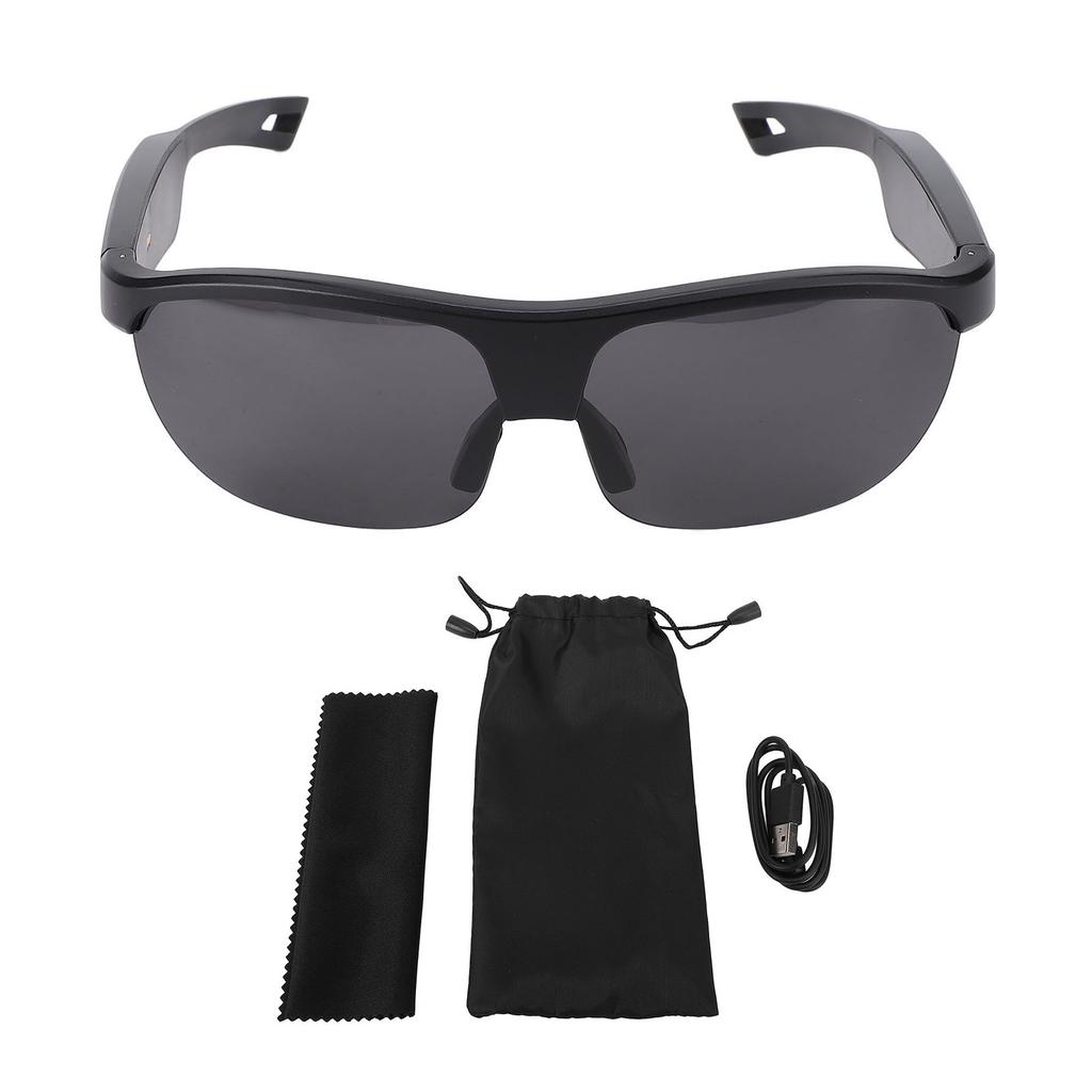 AI Translation Glasses Bluetooth 5.3 Built In Mic Speaker Polarized Translator Glasses Multi Languages