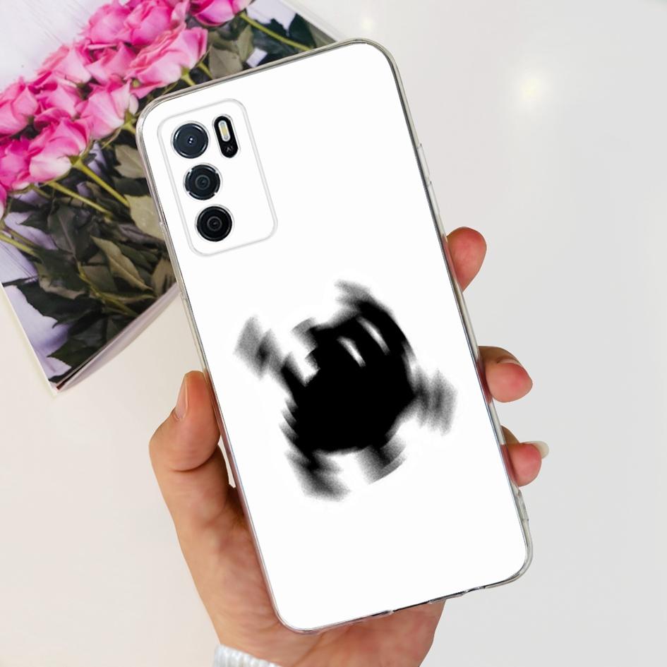 For OPPO A54S Case CPH2273 Back Cover Luxury Marble Cartoon Soft Silicone Phone Case For OPPO A16 CPH2269 A16S CPH2271 Funda New