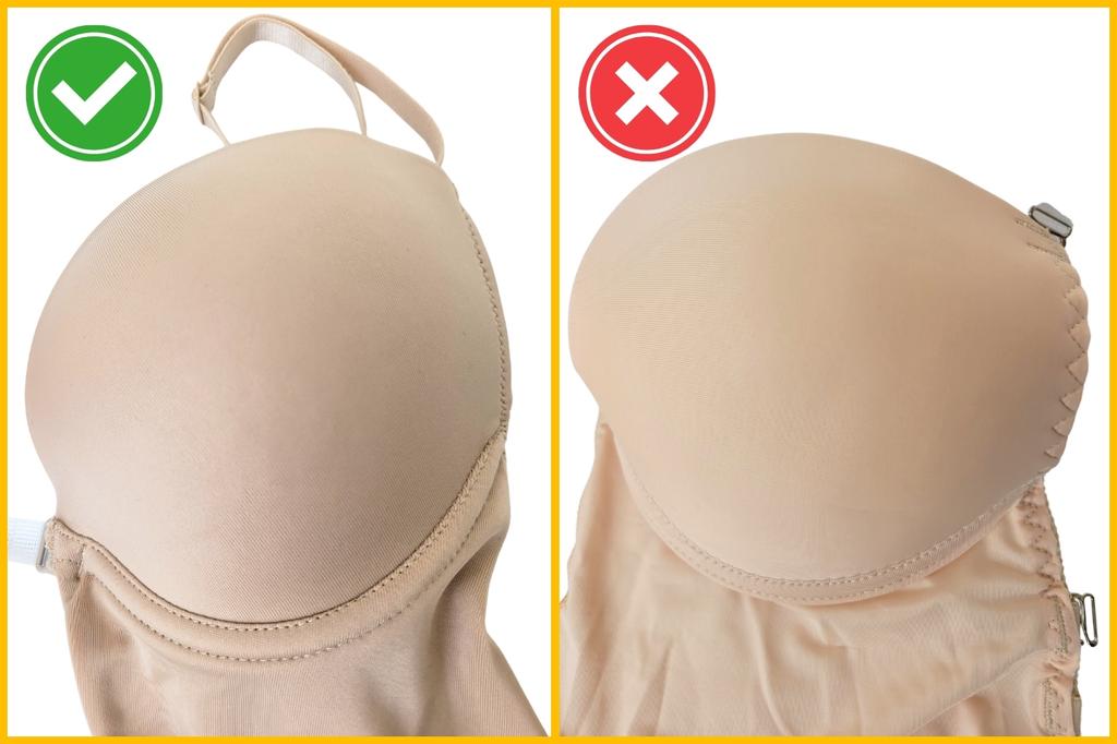 Women's Bodysuit Bra Black Shaping Thong for Backless Dress XL Body 01 - Black - 38