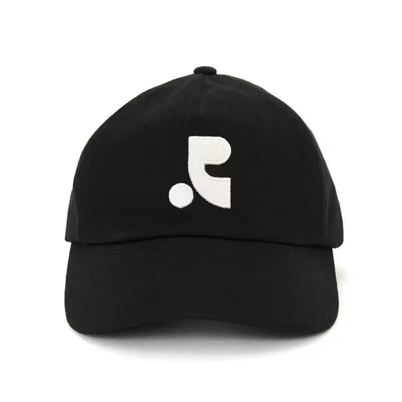South Korea RR Baseball cap similar to Dilireba and Xu Mengjie s style, embroidered, couple s version, summer sun protection, versatile duckbill cap Average Size чёрный