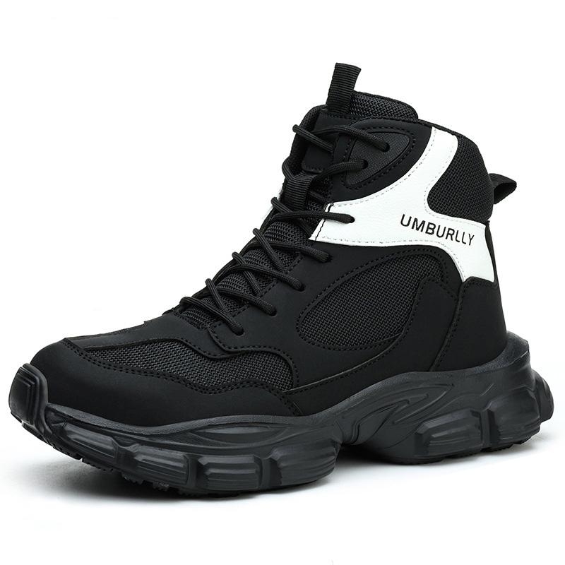 Women'S Work Safety Boots Steel Toe Shoes Anti-Smash Anti Puncture Work Sneakers Protection Shoes Work Boots Security Shoes