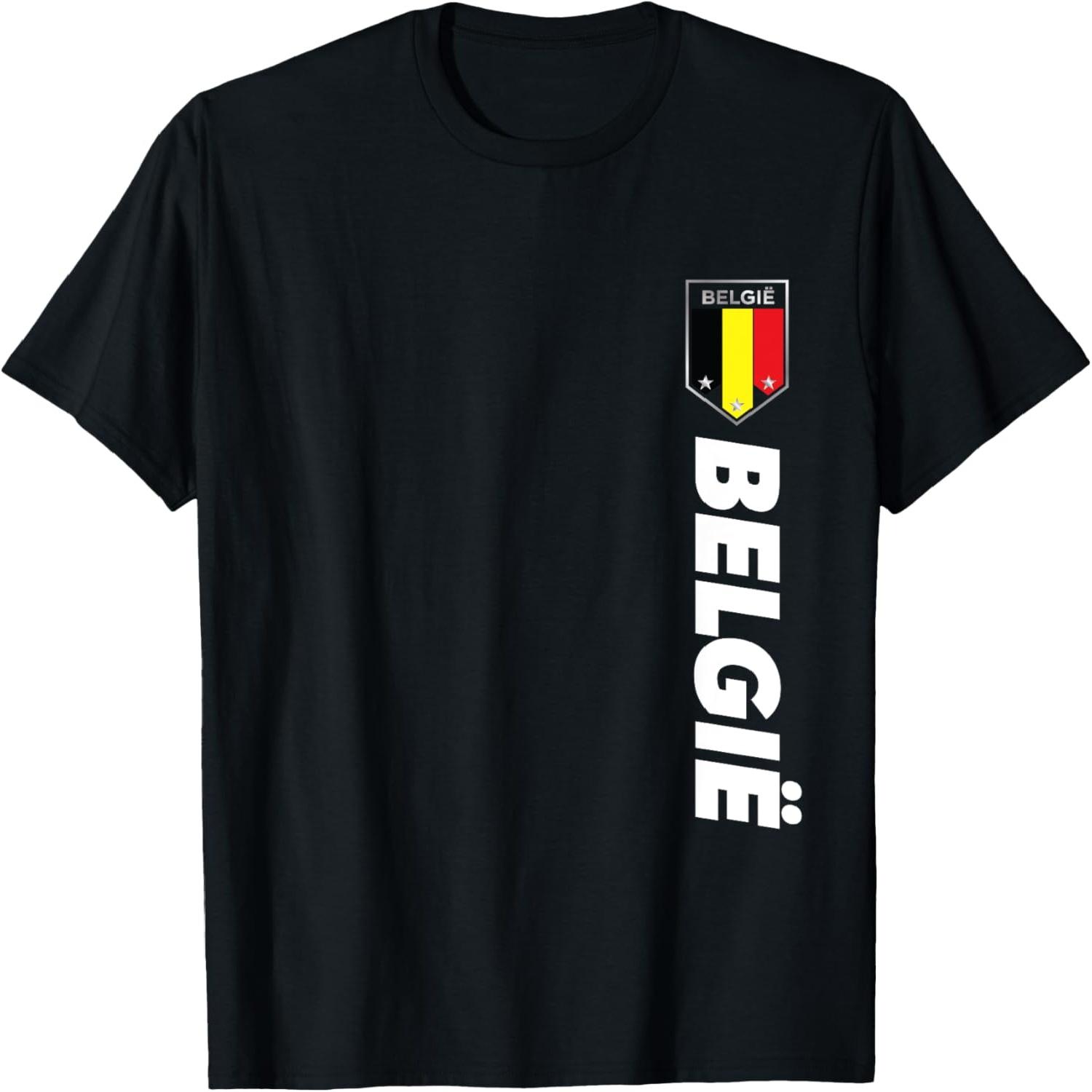 Proud Belgian - Belgium Apparel - Belgium Soccer Style T-Shirt S разноцветный