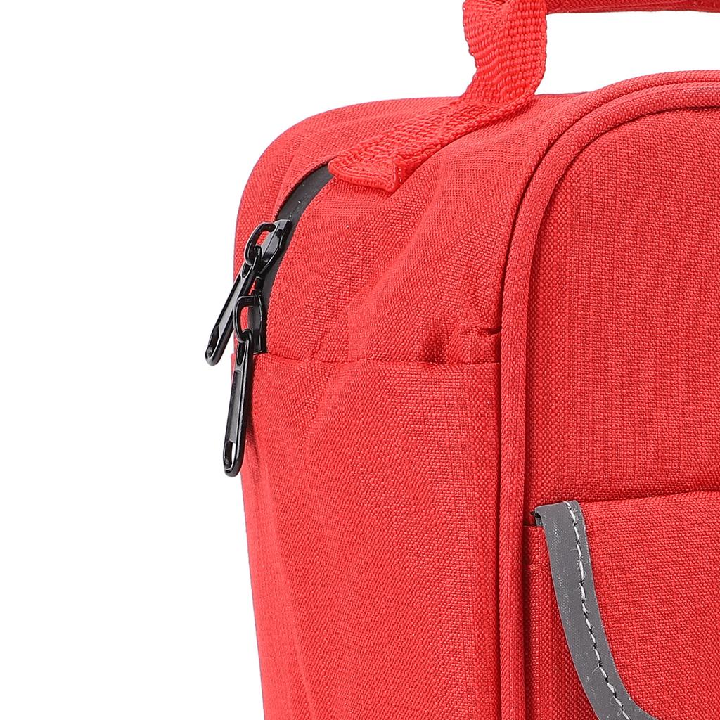 First Aid Bag Multifunctional Tear Resistant Polyester Multiple Pockets Outdoor Emergency Bag