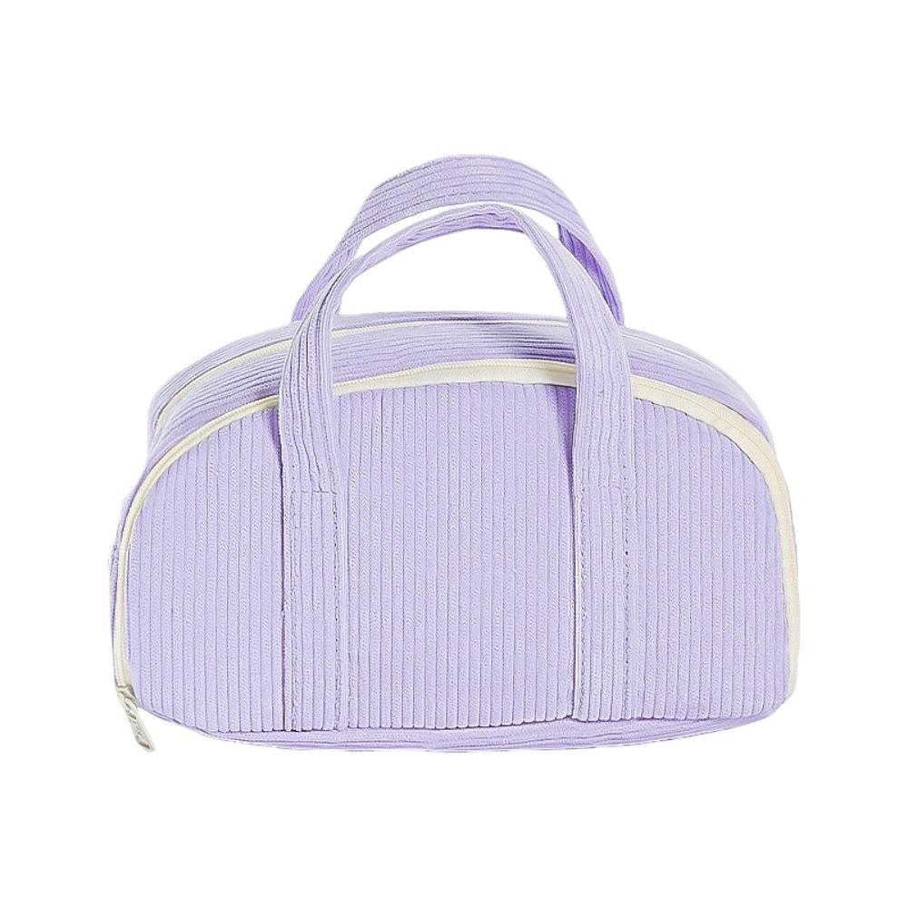 Large Capacity Stationery Bag Thickened Pencils Pouch Creative Colored Velvet Pencil Bag Student