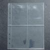 10 Sheets Punched Pocket Photo Pockets for Ring Binder Albums Clear Punched Pockets File Sheet Protector Binder Sleeve