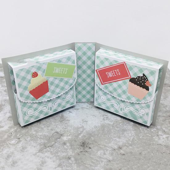 קופסת קרטון מתכת חיתוך מת DIY Scrapbook נייר כרטיסי יצירה סטנסיל תבנית