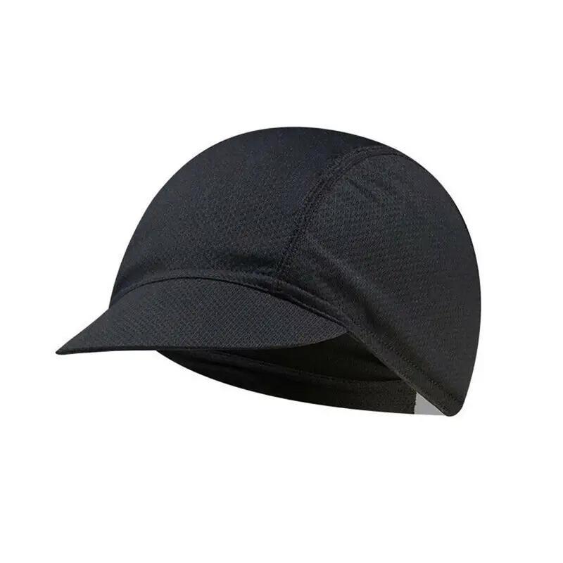 Neue Fahrradmütze Radmütze mit Schirm UV-Schutz Sonnenschutz Kopfbedeckung für Herren Damen Rennrad Kopfmützen Helm-Innenkappe
