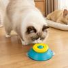 Dog Licking Bowl with Rolling Ball, No-Spill Slow Feeder for Liquid Treats, Anti-slip Suction Cup Bone Broth Yogurt Lick Toy for Dogs Cats