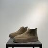 Platform Ankle Boots for Man High Quality 2025 Chelsea Luxury Designer Shoes for Men Flat Heel Warm Casual Elegant Men‘s Booties