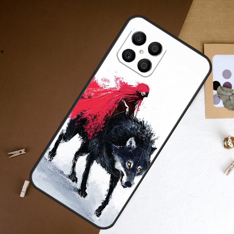 Wolf Art Case For Honor 400 Pro 200 50 70 90 X9a X9b X9c X9d X8a X8b X8c Magic 7 Lite 5 6 8 Pro Cover