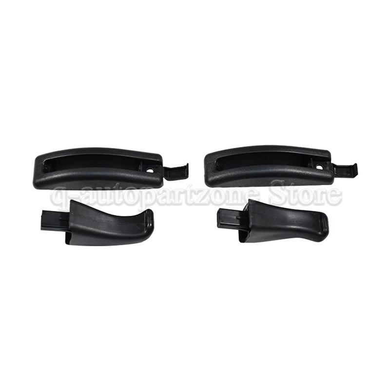 4PCS For Golf MK1 MK2 MK3 Jetta MK2 Scirocco MK2 Corrado Caddy Front Seat Tilt Lever Handles & Cover Caps 191881633A 191881634A