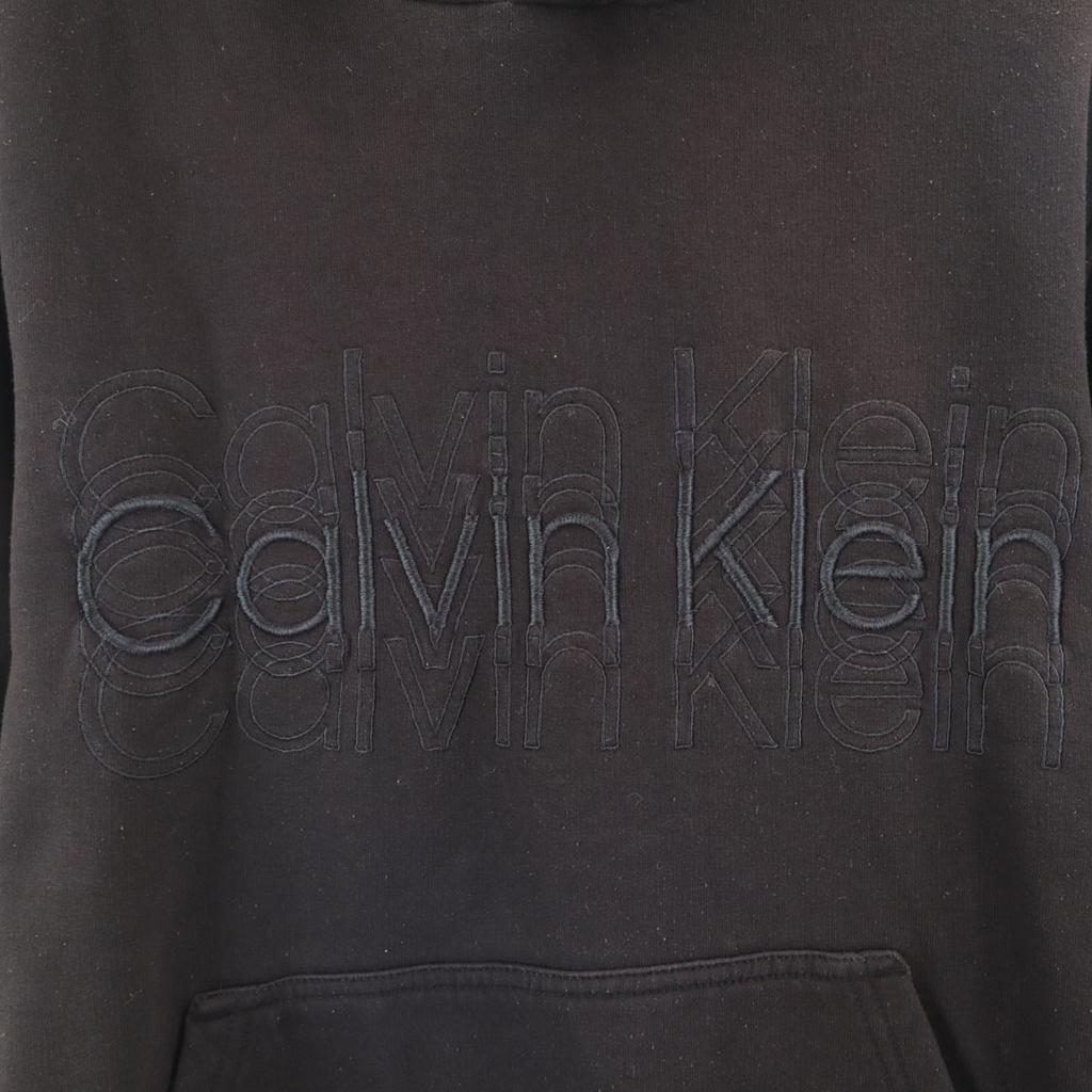 Calvin Klein Mikiny s dlouhým rukávem L Černá řada Pánské Použité