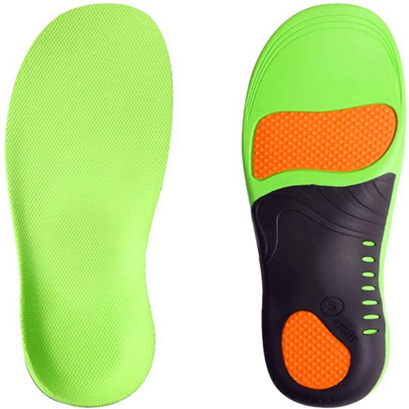Semelles orthopédiques à support pour voûte plantaire élevée Semelle de chaussure pour pied Coussinet pour voûte plantaire Soulager la douleur de fasciite plantaire Pied plat Insert pour chaussures de sport
