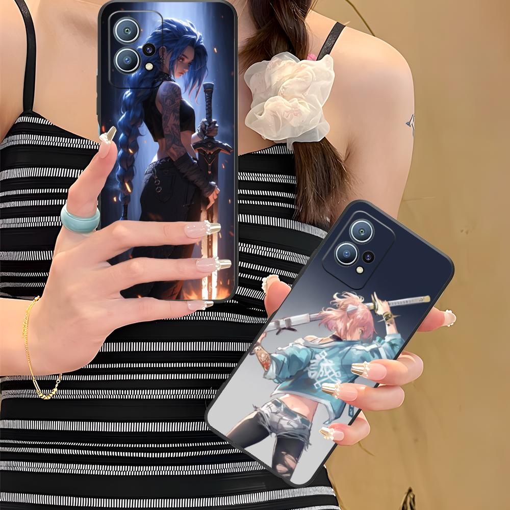 Anime Girl Mobile Phone Case for Huawei P60 P50 P40 P30 P20 P10 P9 P8 Pro Lite Plus Colorful Printing Cover Cover Pretty