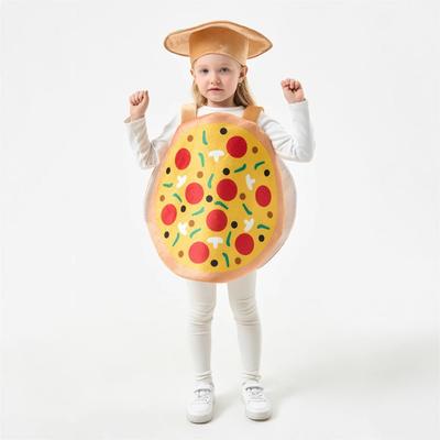 Halloween's New Funny Costumes, Pizza Creative Food Performance Costumes, Children's Stage Costumes