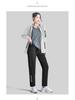 Women's Plus Size Sports Suit: New Autumn/Winter Thin Woven Running & Fitness Set