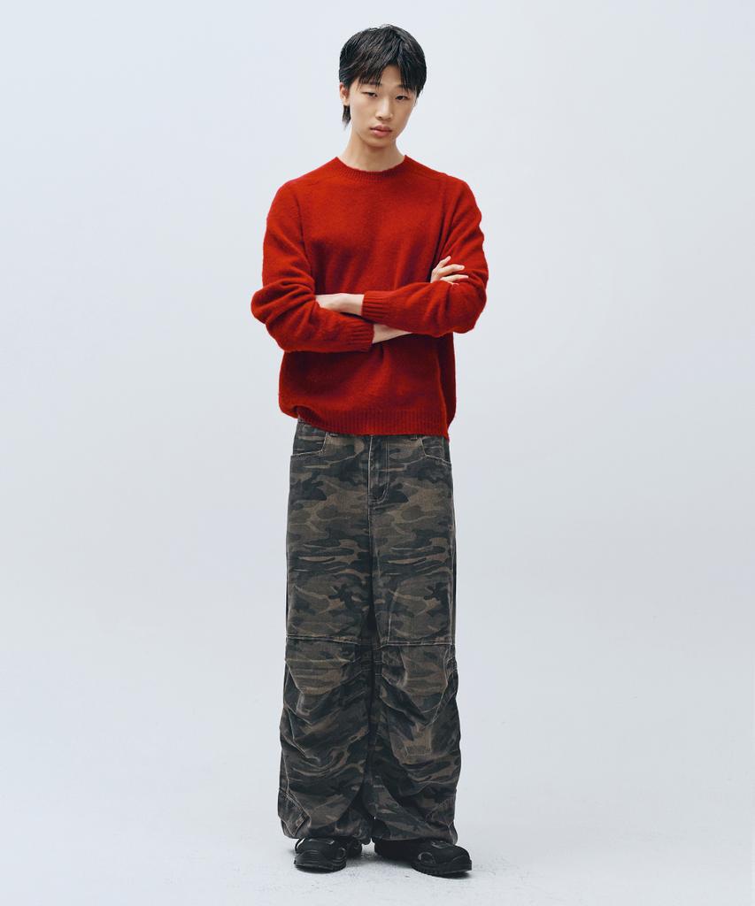 INTEMPOMOOD Camo Wide Parachute Pants_Camouflage