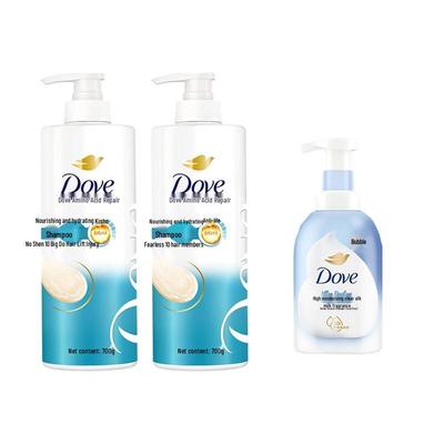 Dove Nourishing Hydrating Shampoo & Bath Foam Set