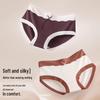 FitonTon Women's First-Wash-Free Seamless Lyocell Antibacterial Briefs (3-Pack)