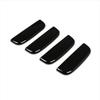 RUIQ Suzuki Jimny Nomade JC74W Dedicated Exterior Outer Door Handle Cover Knob Full Cover Type Suzuki Jimny Nomade Dedicated Design (Piano Black)