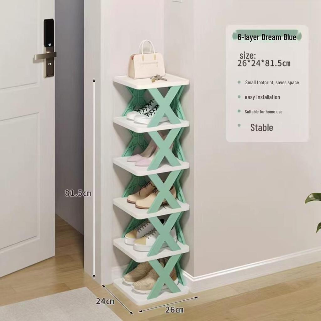 Compact Dustproof Shoe Cabinet for Dorms and Small Spaces