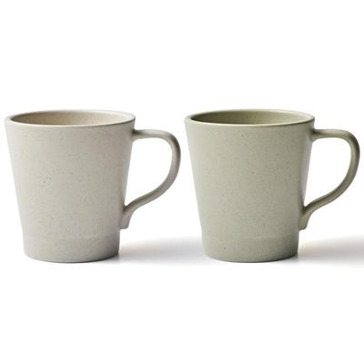 OVE Keramik-Essgeschirr-Tasse (360ml) Nature Geschirr spülmaschinenfest