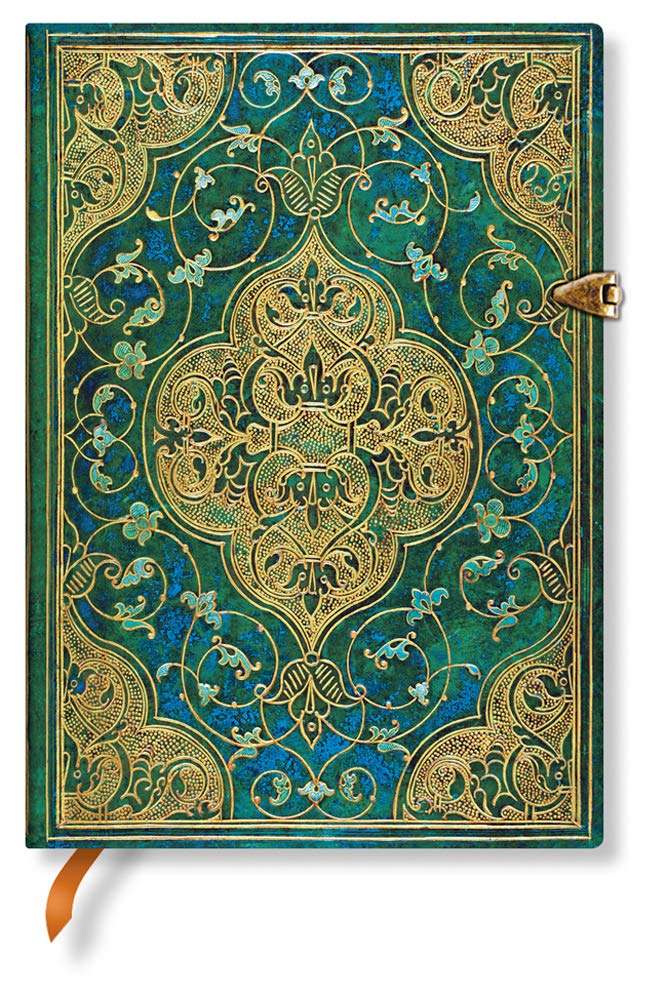 

Paperblanks Paperblanks Paperblanks Блокнот Бирюзовый B6 Миди Линованный / PB3214-4