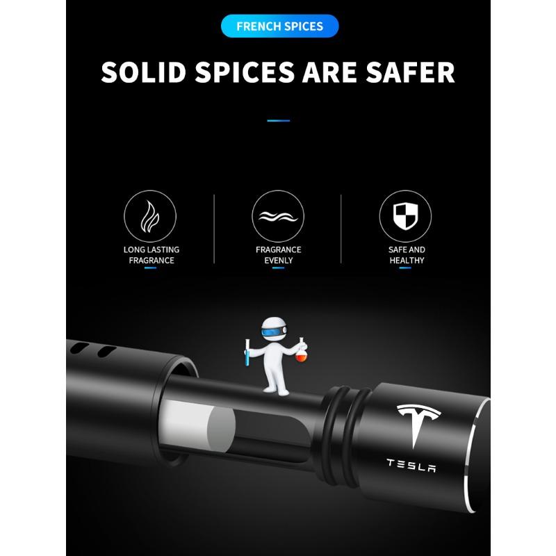 Auto Interior Car Air Freshener Outlet Air Vent Perfume Diffuser For Tesla Model 3 Model S Model X Y Roadster Performance