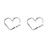 Irregular Heart Earrings for Women - 2024 New Style Hoops, High-End Fashion, Niche Design Jewelry
