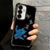 Cartoon Ocean Sea Turtle Plating Phone Case For Samsung A17 A07 A37 A57 A16 A56 A15 A55 A14 A54 A13 A53 A26 A36 A25 A35 A24 A34