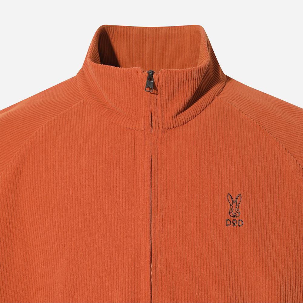 DOD Grainfield Corduroy Half-Zip Anorak (Orange)