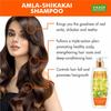 Vaadi Herbals Amla Shikakai Hairfall And Damage Control Shampoo 350 ml For Stronger Hair, Scalp Care And Smooth Manageable Hair