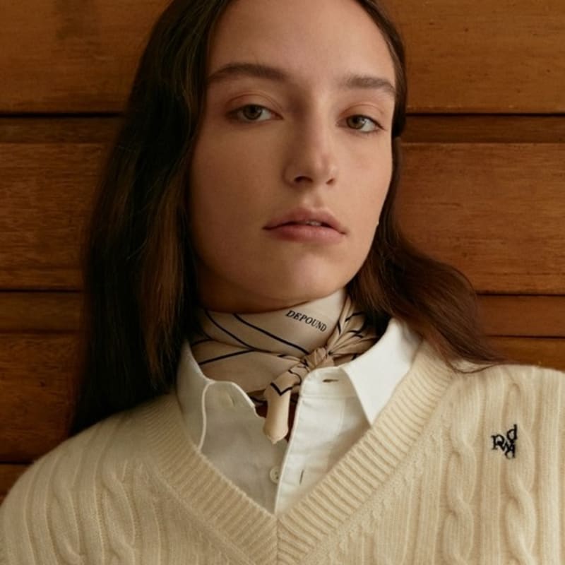 DEPOUND classic silk scarf (2type)