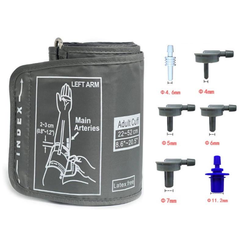 Adult Pressure Blood Monitor Cuff With Nylon Material For Precise Measurement