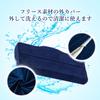 Refreshing Memory Foam Pillow with 3D Structure, Clean and Comfortable, Navy